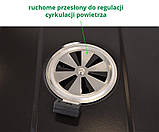 Гриль круглий вугільний Ø= 57 см на 4 ніжках (2 з колесами) з кришкою LUND 99584 (Польща), фото 10