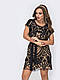 Коктейльна жіноча сукня з пайєтками, фото 2