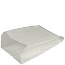 Паперовий пакет цілісний білий 410х250х60 мм (100 шт.), фото 5