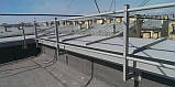 Огородження покрівлі парапету та скатної покрівлі перилами 600мм, фото 2