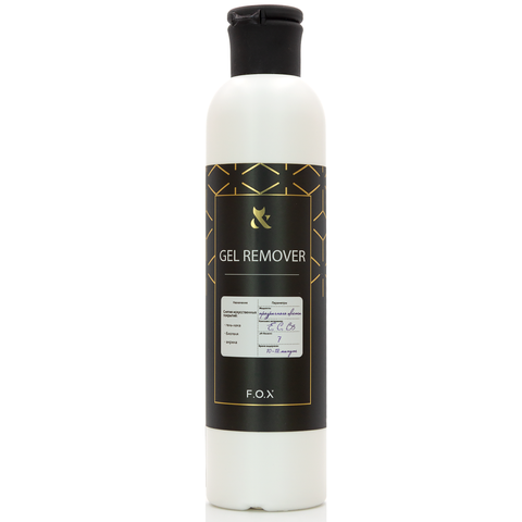 Засіб для зняття гель-лаку F.O.X Gel Remover, 250 мл
