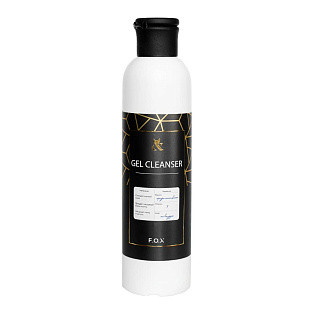 Рідина для зняття липкого шару F.O.X Gel Cleanser, 250 мл