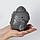 Аромалампа керамічна "Будда" Сірий матовий Rezon D022, фото 4