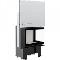 Камінна топка Kratki VN 610/430 права BS гільйотина, фото 2