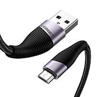 Micro USB кабель зарядный для быстрой зарядки USB 2.0 A на Micro USB Android UGREEN 2 м Black (ED017)