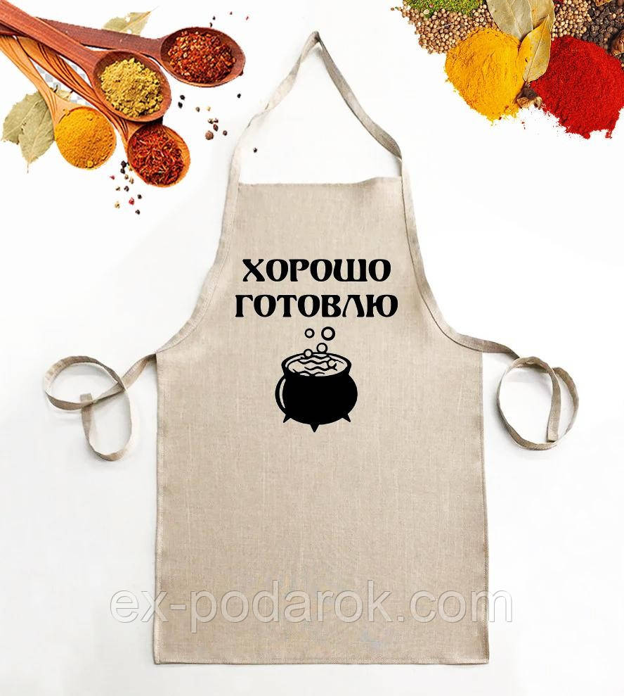 Фартух із приколом для кухаря "доготую"