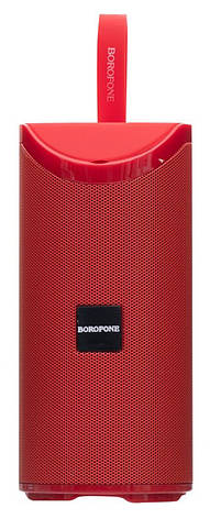 Портативна колонка безпровідна Borofone BR5 Adventure sports5 Вт IPX5 з підсвіткою Червоний (BR5R), фото 1