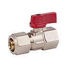 Кран кульовий обтискний SD Forte 20х3/4" ВР (SF264W20)