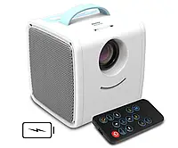 Портативный детский Мини проектор Kids Story Projector Q2 (недорогой проектор для детей)