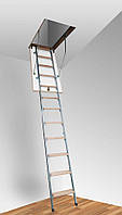 Чердачная лестница Altavilla Cold Metal 3S Faggio 110х80 h280