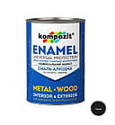 Емаль алкідна Kompozit чорна 2,8кг