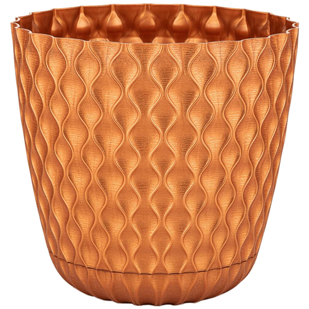 Горщик для квітів Venus 10 л золотий, фото 1