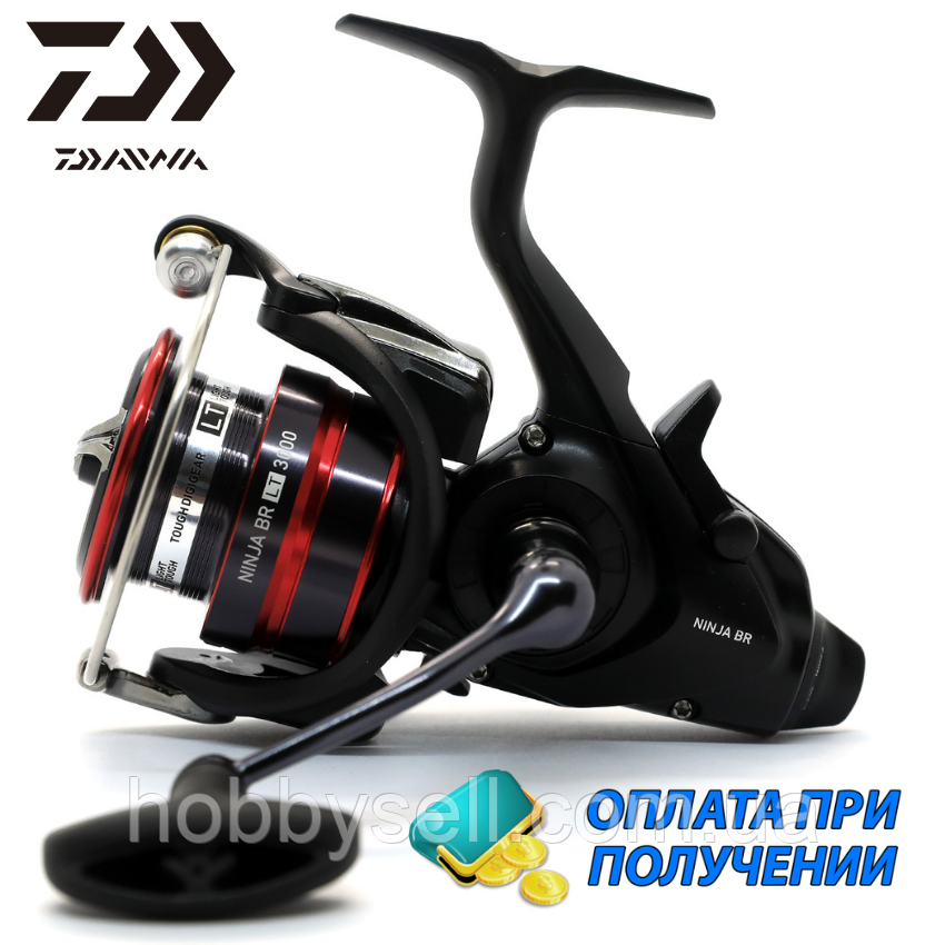 Фидерная Катушка Daiwa 20 Ninja BR LT 3000 Дайва катушки с байтранером ...