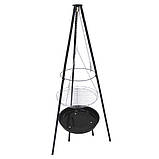 Гриль підвісний на 3 ніжках (70х152х70 мм) решітка Ø=52 см з регулюванням висоти 30-67 см LUND 99524 (Польща), фото 2