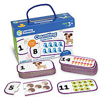 Учебные пазлы «Счет» Learning resources Counting Puzzle Cards