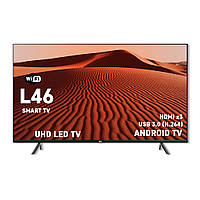 Телевизор с тонкой рамкой LG Led TV L46 I Android 13.0 I Wi-Fi I Smart I USB 3.0