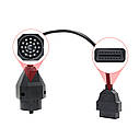 Перехідник для діагностики BMW з 20 pin на OBD2, фото 6