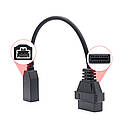Портативний перехідник для Honda 3 pin до 16 pin OBD2, фото 5