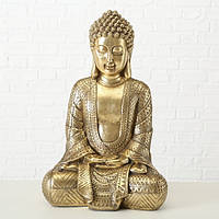 Статуэтка Будда золото полистоун h70см