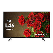 Телевізор безрамочный TV Panasonic Led TV L46 I Android 9.0 I Wi-Fi I Smart I USB 3.0
