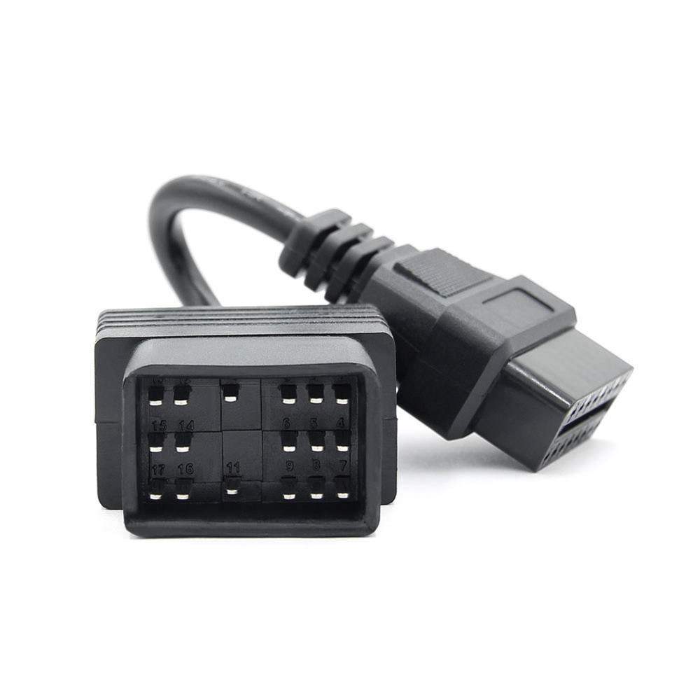 Перехідник для сканера Toyota Тойота 17 Pin на OBD2, фото 1