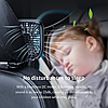 Складаний Вентилятор у салон автомобіля Baseus Foldable Vehicle-mounted Backseat Fan Білий (CXZD-01), фото 6