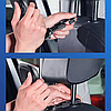 Складаний Вентилятор у салон автомобіля Baseus Foldable Vehicle-mounted Backseat Fan Білий (CXZD-01), фото 8