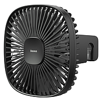 Складной Вентилятор в салон автомобиля Baseus Natural Wind Magnetic Rear Seat Fan Черный (CXZR-01)