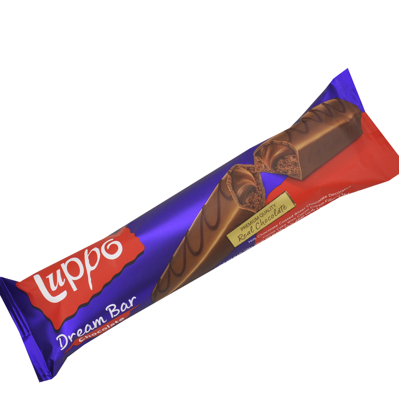 Кекс Luppo Dream Bar САСАО шоколадний з начинкою какао в молочному шоколаді 50г