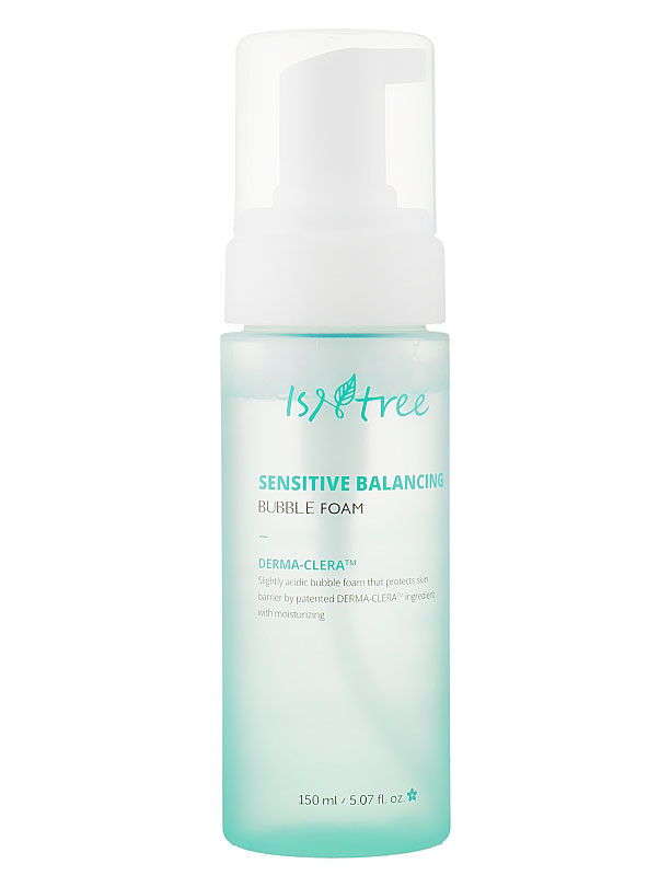Пінка для чутливої шкіри Isntree Sensitive Balancing Bubble Foam 150 мл