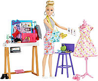 Игровой набор Барби Дизайнер Barbie Fashion Designer HDY90