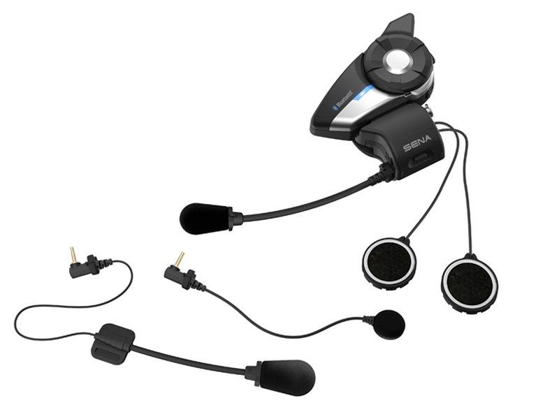 SENA ГАРНІТУРА МОТО 20S EVO BLUETOOTH 4.1 DO 2000M З Рadio FM I УНІВЕРСАЛЬНИЙ НАБІК МІКРОФОНОФ (2 НАБОРИ )