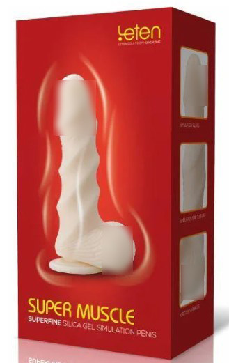 Фалоімітатор Leten Super Muscle Large (19,2 см)   | Limon