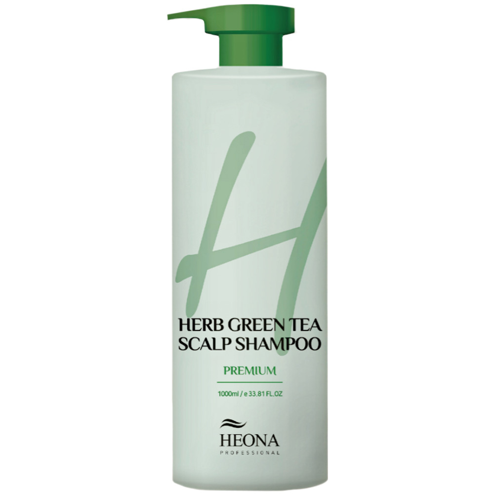 Зміцнюючий шампунь для волосся HEONA Herb Green Tea Scalp Shampoo 1000 мл