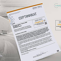 Наматрацник ТМ IDEIA Comfort стьобаний зі стрічками по кутах 180*200 см, фото 6