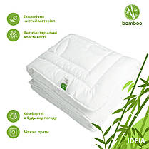 Ковдра Bamboo 175х210 см всесезонна IDEIA з бамбуковим наповнювачем бамбук тенсел, фото 3