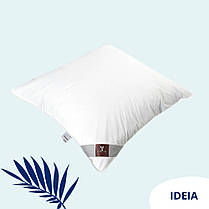 Подушка Super Soft Premium 70х70 см IDEIA штучний пух антиалергенна м'яка бавовна перкаль для сну, фото 3