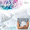 Набір Super Soft Classic євро IDEIA ковдра 200х220 см + подушки 2 шт 50х70 см штучний пух, фото 9