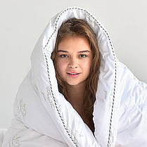 Набір Super Soft Classic IDEIA полуторний ковдру 140х200 см + подушка 50х70 см штучний пух, фото 3