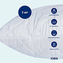 Набір Classic готельний ТМ IDEIA ковдра 200х220 см та 2 шт подушки 50х70 см, фото 5