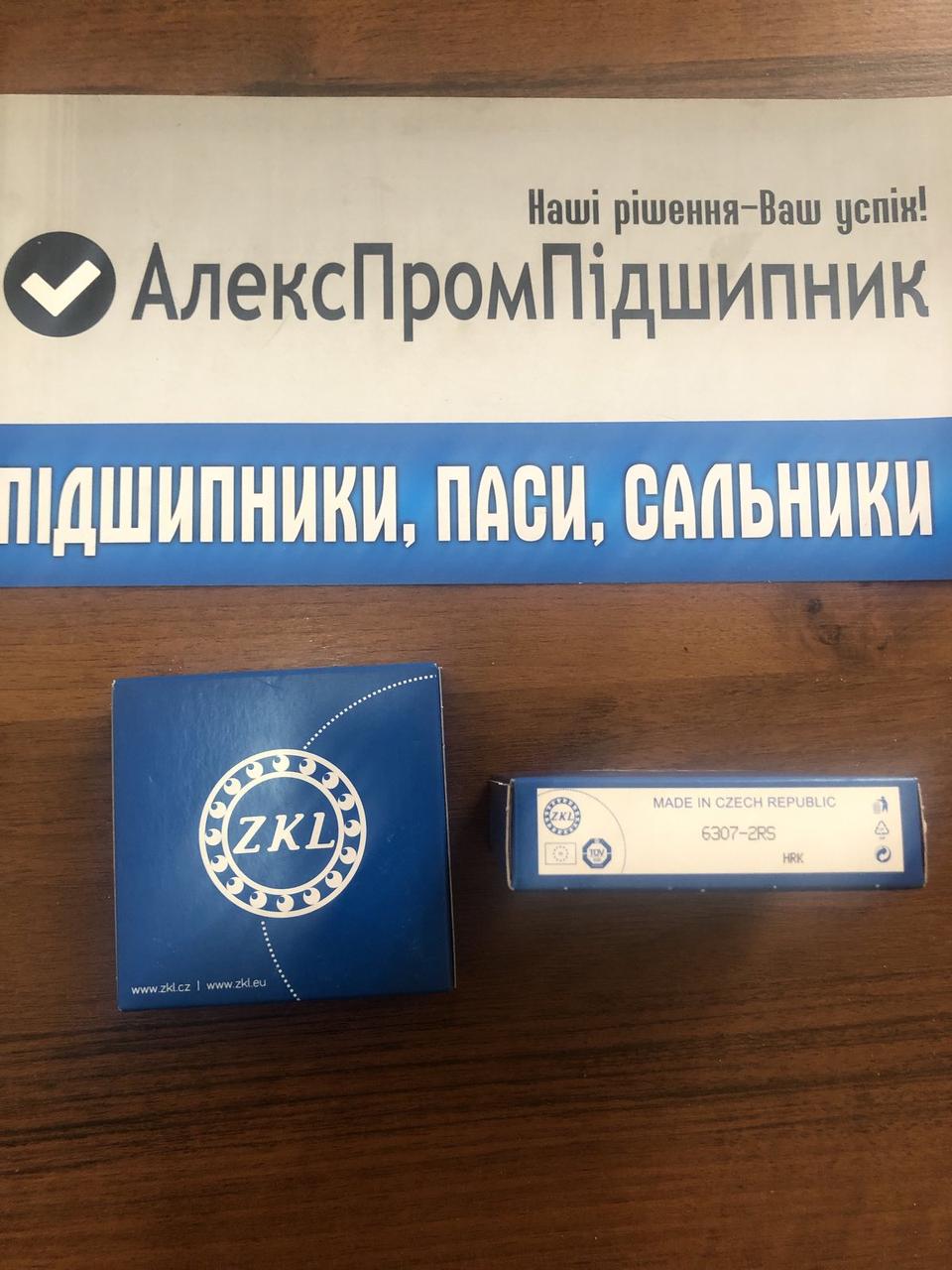 Підшипник 6307 2rs ZKL Чехія висока якість, фото 1