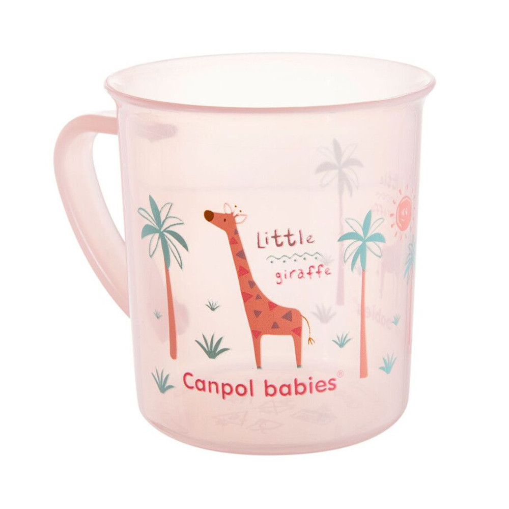 Кружка пластикова 170 мл рожева Canpol Babies (5903407044088-2)
