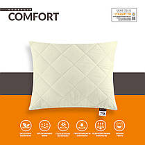 Подушка антиалергенна Comfort Standart ТМ IDEIA 50х50 см молоко, фото 4