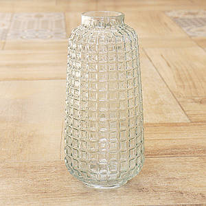 Ваза Мурне кольорове скло h26см Гранд Презент 8087500