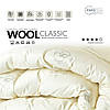 Ковдра Wool Classic вовняна 175х210 см зимова IDEIA вовна тепла ковдра натуральна овеча вовна, фото 8