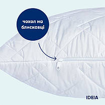 Подушка отельної серії Standart Plus ТМ IDEIA 60х60 см, з блискавкою, фото 3