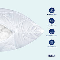 Подушка отельної серії Standart Plus ТМ IDEIA 60х60 см, з блискавкою, фото 4