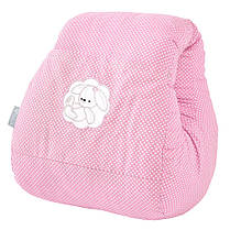 Подушка для годування Mini ТМ PAPAELLA 30х28х30 см горошок рожевий, фото 6