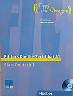 Пособие по немецкому языку Fit fürs Goethe-Zertifikat A1: Lehrbuch mit Audio-CD