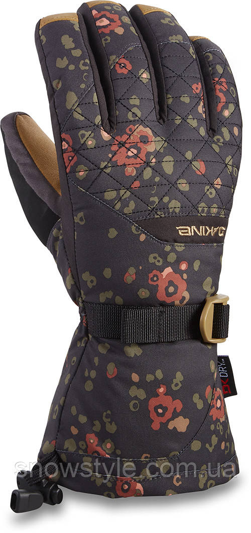 Рукавички лижні/сніубордичні жіночі Dakine Leather Camino Glove Begonia L, фото 1